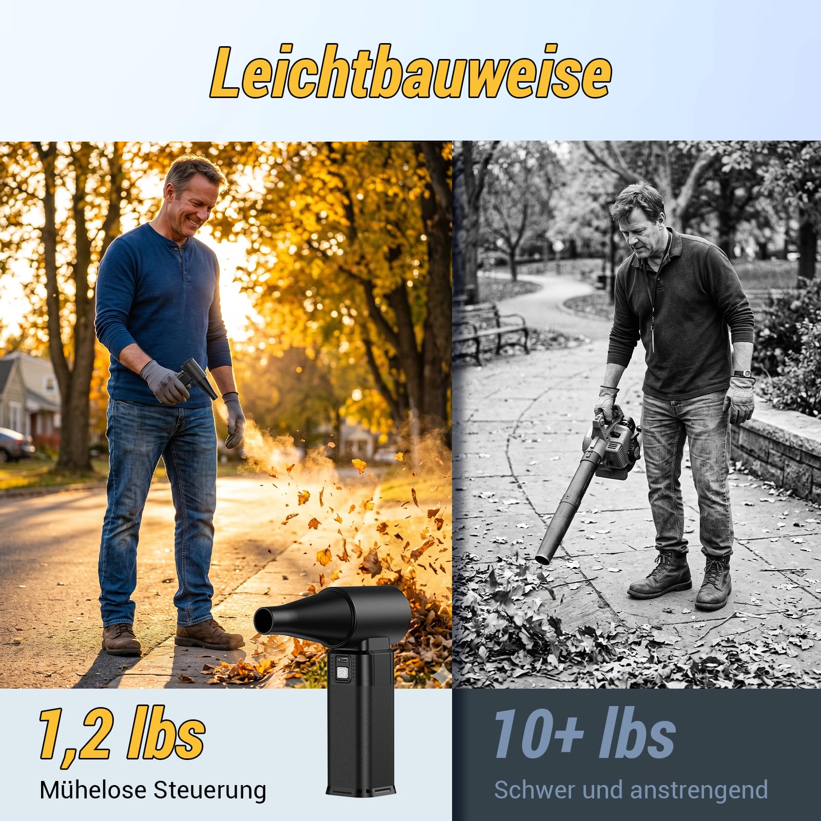 Elektrische Staubgebläse, 130000RMP Electric Air Duster(Pro Max Edition) | 65 m/s Windgeschwindigkeit /Doppelte Akku-Kapazität (16.000 mAh)/Premium Alu-Kühlkörper (kein Überhitzen)/4-Gang Turbo-Modus