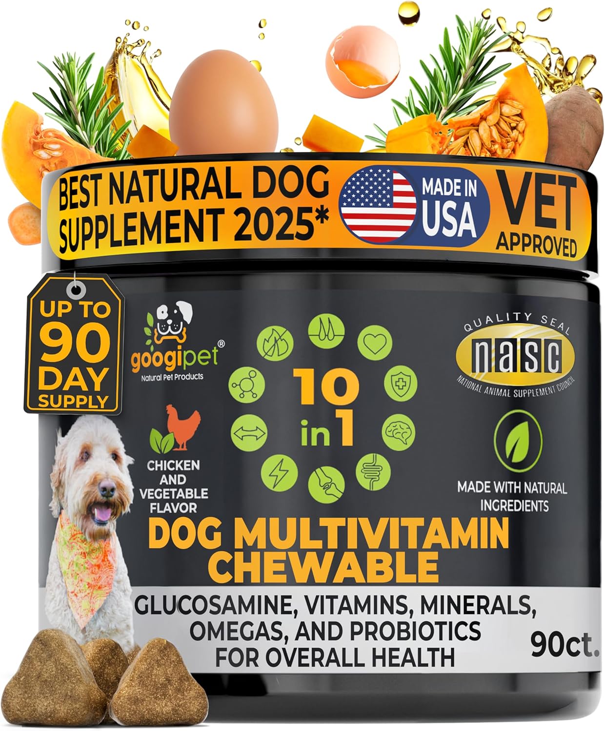 Multivitamin (Chicken & Vegetable Flavor)