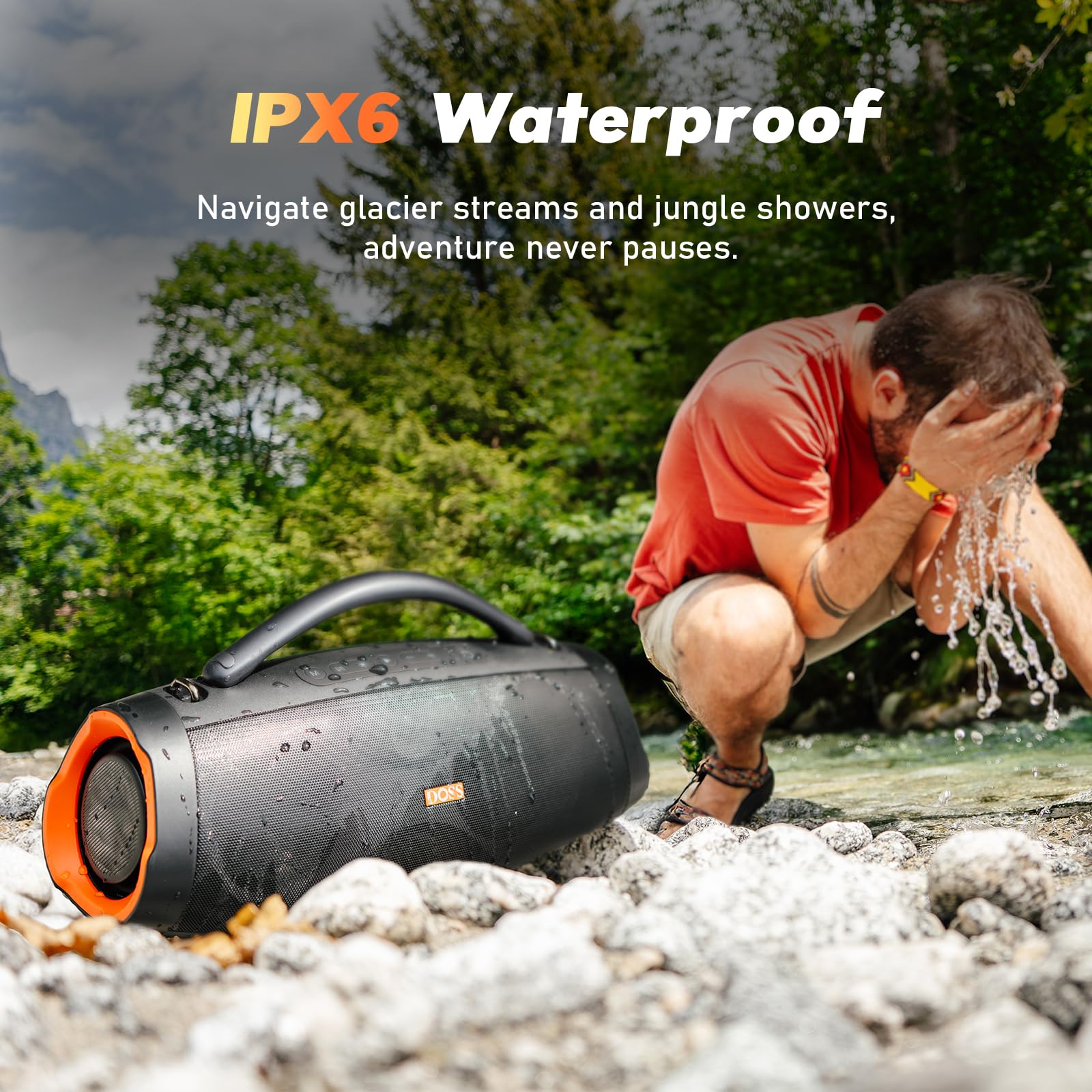 Amazon.com: DOSS Extreme Boom Pro D200 240W Peak Outdoor Speaker