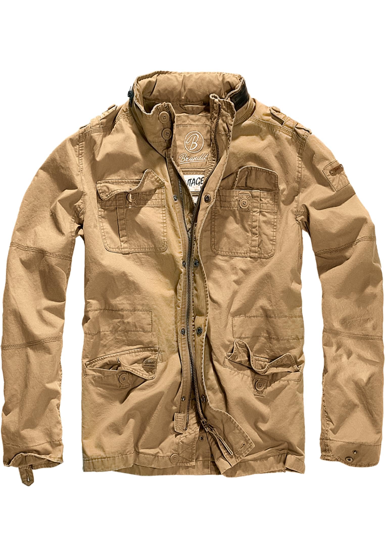 Brandit Britannia Winter Jacket Hombre Chaqueta de Invierno Camuflaje oscuro