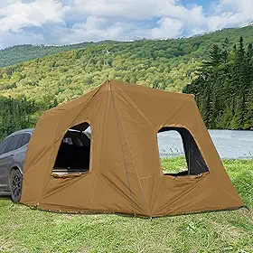 Tendas SUV para acampamento, barracas de carro para acampamento 4-6 pessoas, barraca de encaixe de barraca SUV
