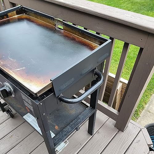 Miniatura 8 de Pantalla de viento para parrilla Blackstone de 36 pulgadas, impermeable, accesorios para parrilla Blackstone, compatible con taza de grasa trasera,