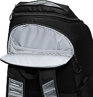 Vista 3 de Nike, Mochila Varsity Elite unisex (32L), negro/negro/plateado metálico, talla única