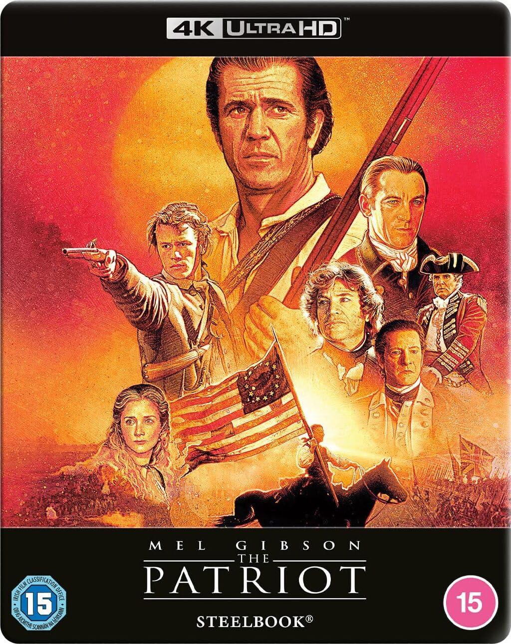 The Patriot (Limited Edition, SteelBook) [Special Bonus Features / 2000] [4K UHD + Blu-ray] [Region Free]