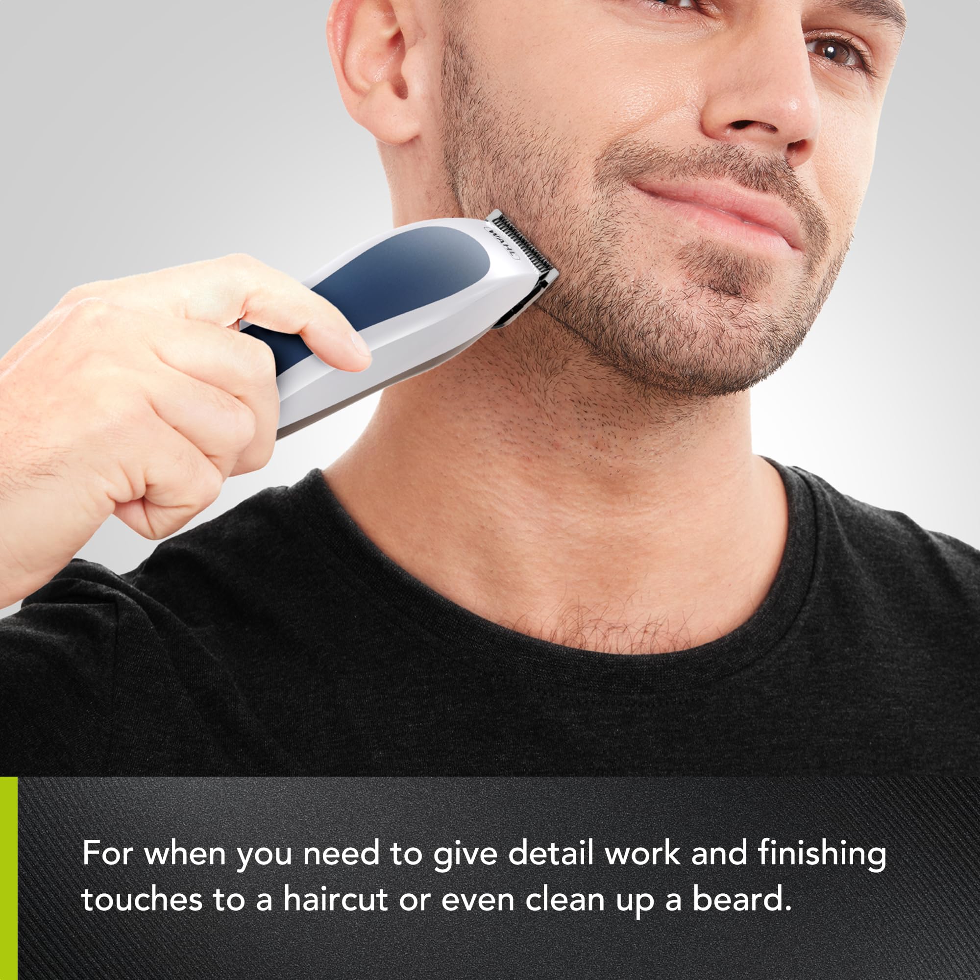 WAHL Color Pro Lithium Combi Kit, Kompletny Zestaw do Strzyżenia Włosów, Dźwignia do Płynnej Regulacji Długości Cięcia, Wydajny Akumulator, Trymer do Pielęgnacji Zarostu, Nożyczki i grzebień