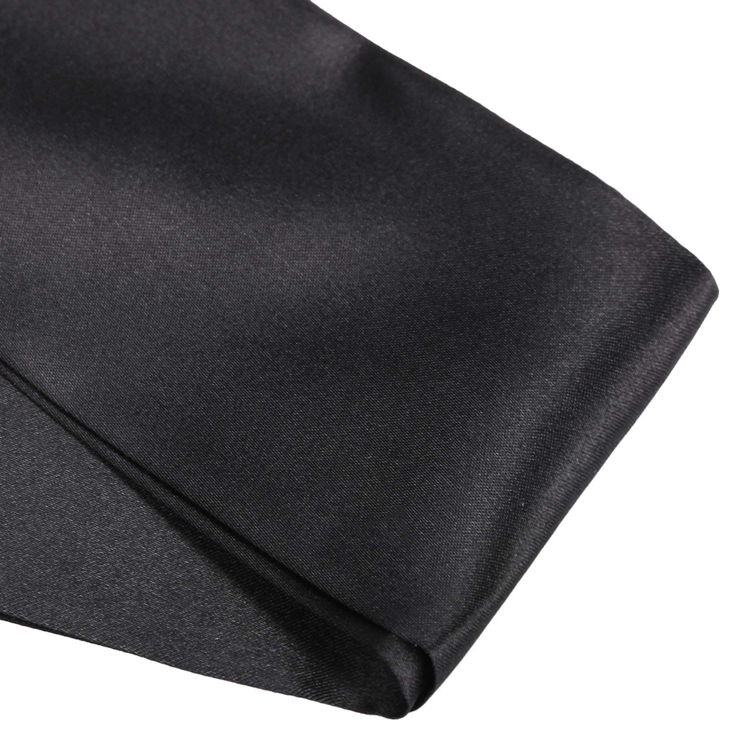 SM spielsatin occhio maschera maschera benda per gli occhi BDSM Feticcio Bondage Sex Toys per coppie nero