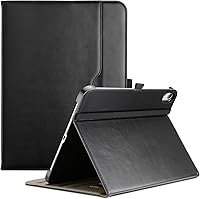 Vista 10 de ProCase - Funda para iPad de 9.7 pulgadas (24,6 cm) iPad 6ª/5ª generación 2018 2017/iPad Air 2/Air 1, funda de cuero premium con protección