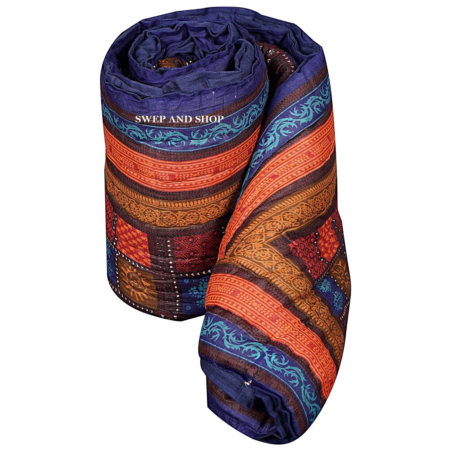 Buy FABDESIGN QUILTS 400 TC Jaipuri Light Weight Pure Cotton