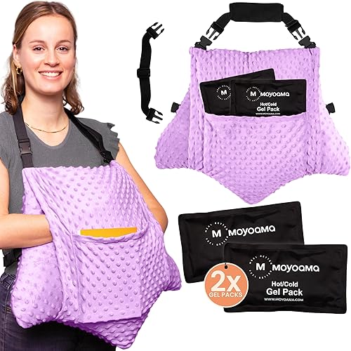 Miniatura 16 de MOYOAMA Juego de 3 almohadas para histerectomía - Incluye 2 paquetes de gel para alivio relajante - Artículos imprescindibles para la recuperación