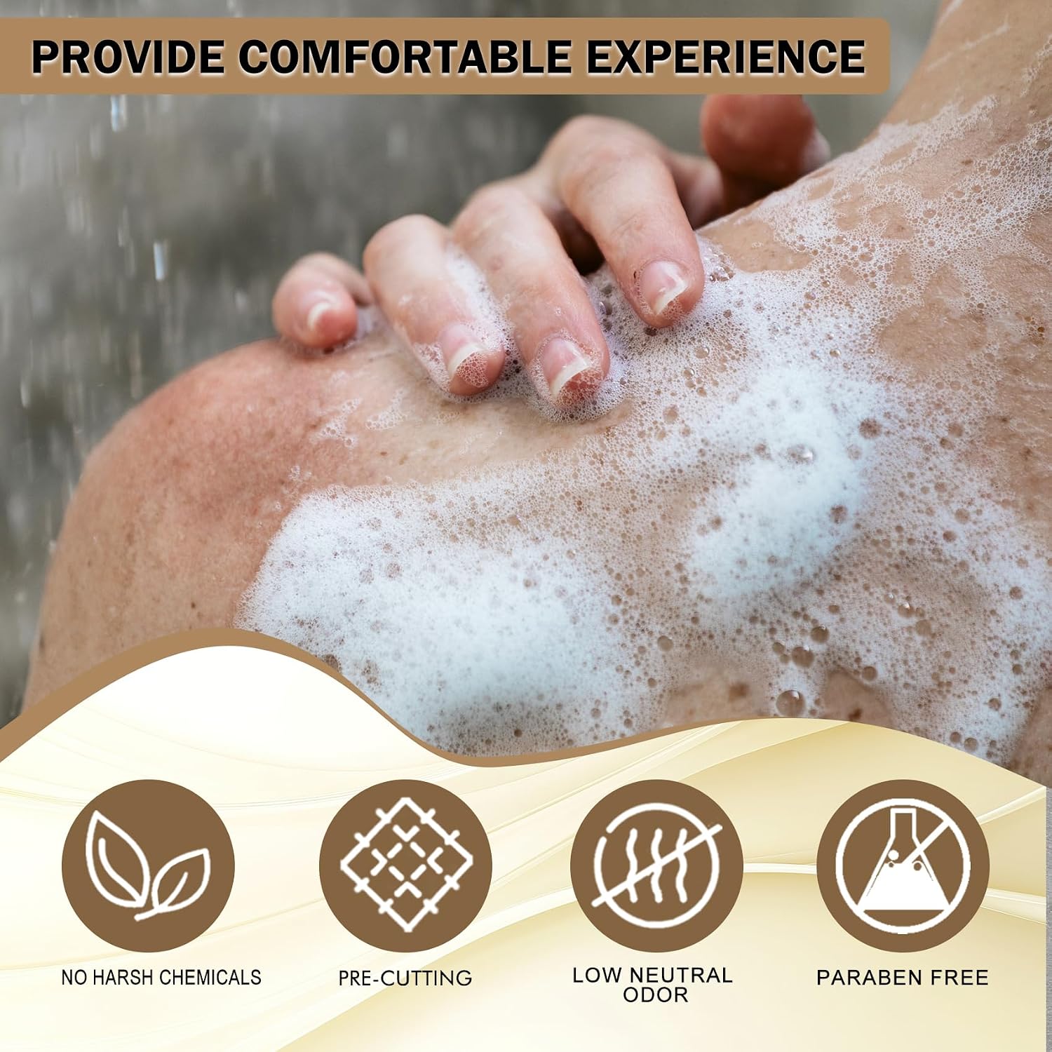 15 oz Oatmeal Milk Soap Base, Melt & Pour, Easy-Cut, Lightly Scented image 4