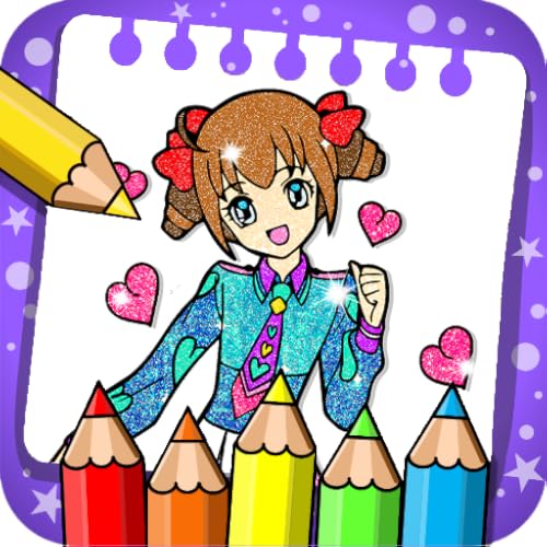 Manga and Anime Coloring Game For Kids & Adults -Anime Coloring Game