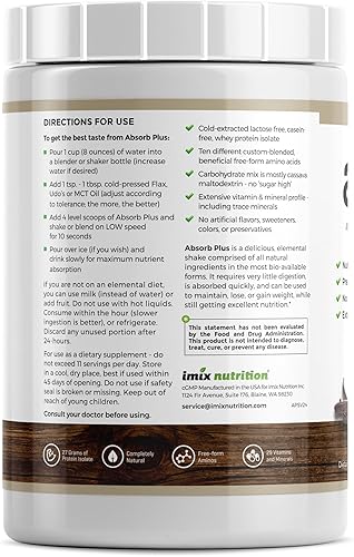 Miniatura 108 de Proteína aislada: suplemento dietético para mejorar la salud intestinal, apoyo nutricional adicional, sin OMG, sin gluten, sin lactosa, sin caseína