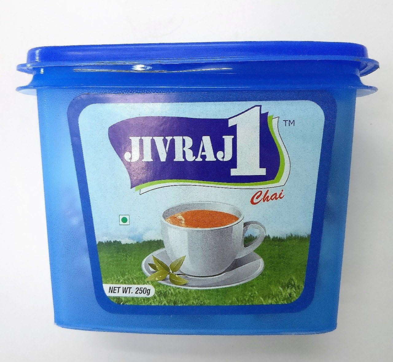 Jivraj No.1 Premium Strong Chai Container Pack (250 Grams x 4 Packs) | Kadak & Refreshing | For All Chai Lovers | With Assam CTC Leaves (1 KG)