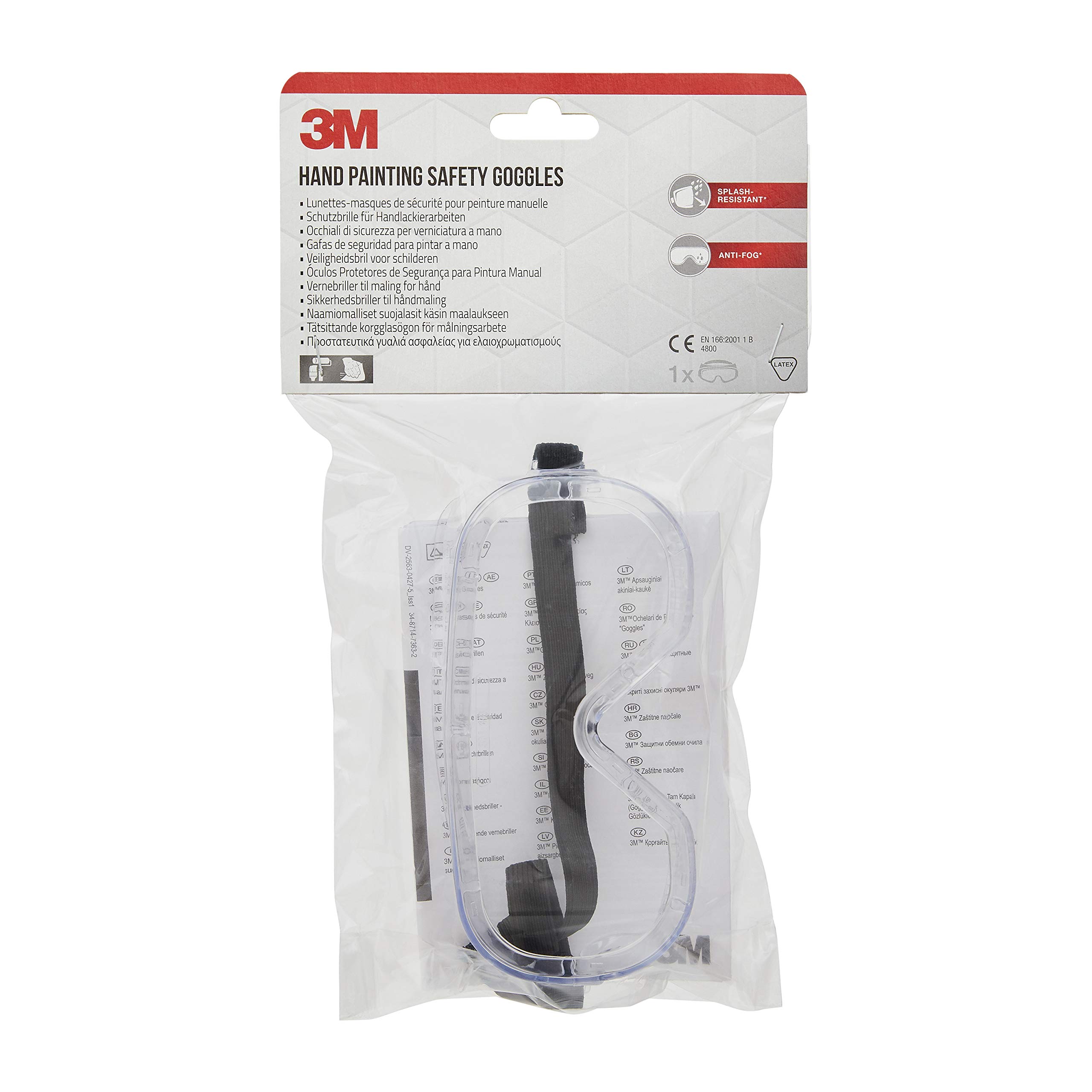 3M 4700 C1 - Occhiali di sicurezza con protezione dagli urti, colore: Trasparente