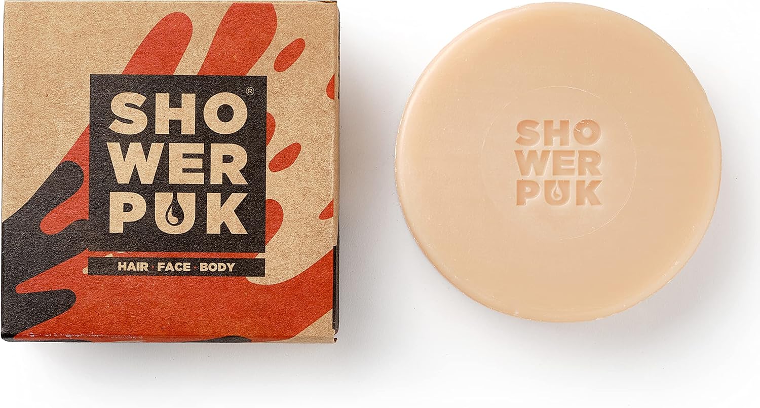 Shower PUK Argan Oil and Orange, 3 in 1 Shower Soap Bar for Body