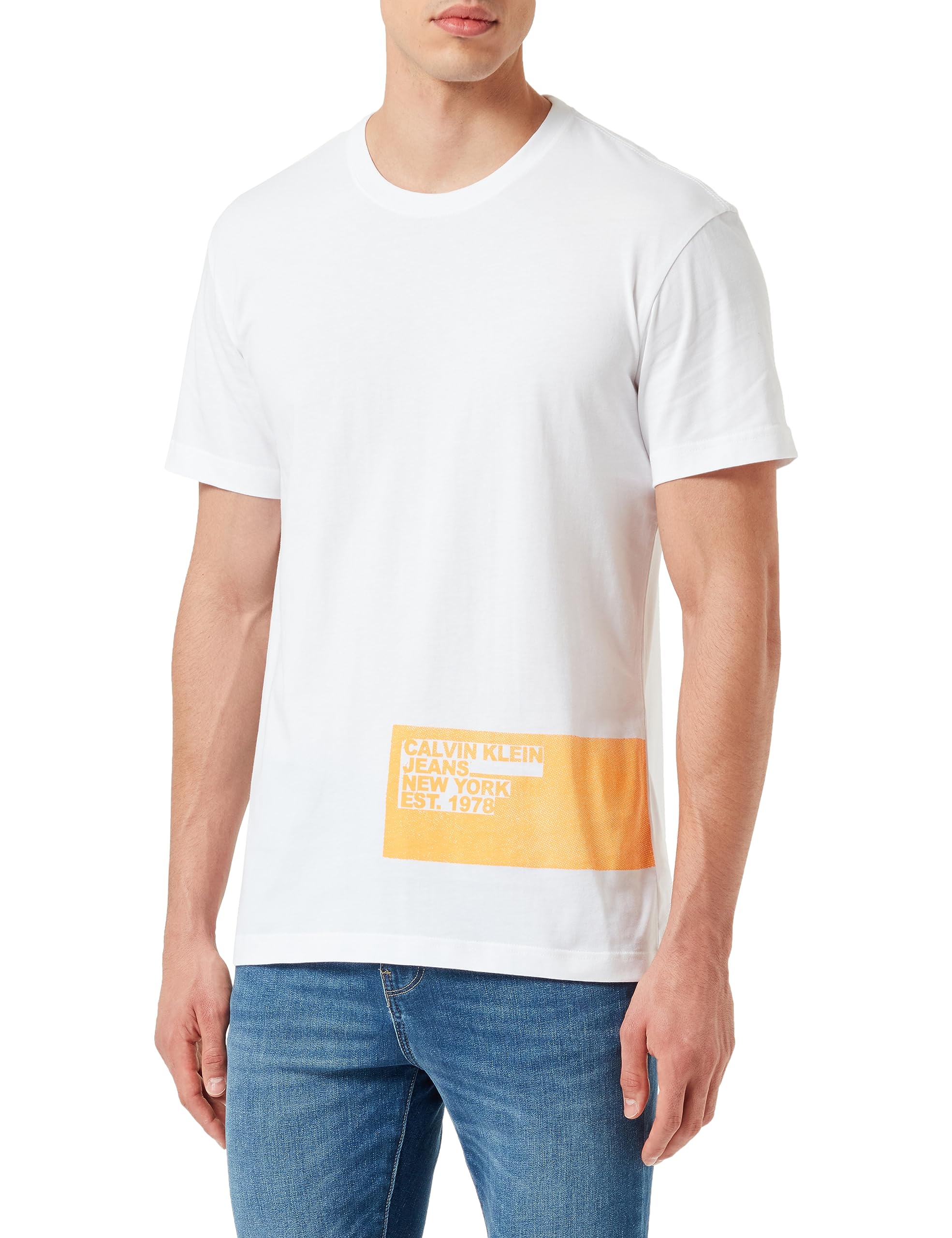 Calvin Klein Jeans Camisetas de Manga Corta para Hombre