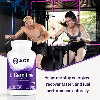 AOR - L-Carnitine 500mg, 120 Capsules 30-Day Supply - L-Carnitine