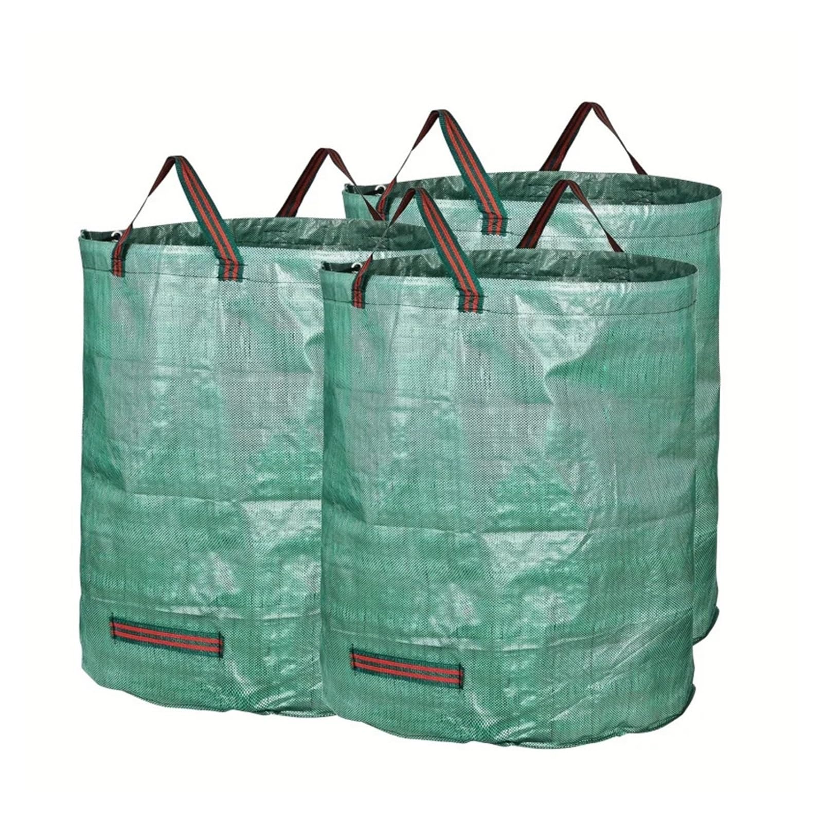 Reusable Garden Bags - Outdoor Yard Waste With Sturdy Handles For Leaves, Trash, Camping & Recyclin for Plant Leaf Trash Debris