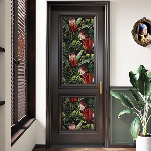 Miniatura 5 de Papel tapiz floral vintage para despegar y pegar, extraíble, impermeable, papel de contacto para armarios y cajones, puertas, mural de pared de 17.5