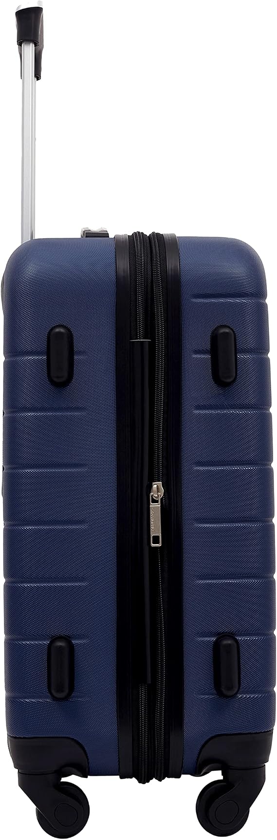 Wrangler Smart Spinner Hardside Luggage, 2 Piece Set, Navy Blue