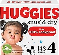 Vista 52 de Pañales Huggies Snug & Dry para bebé