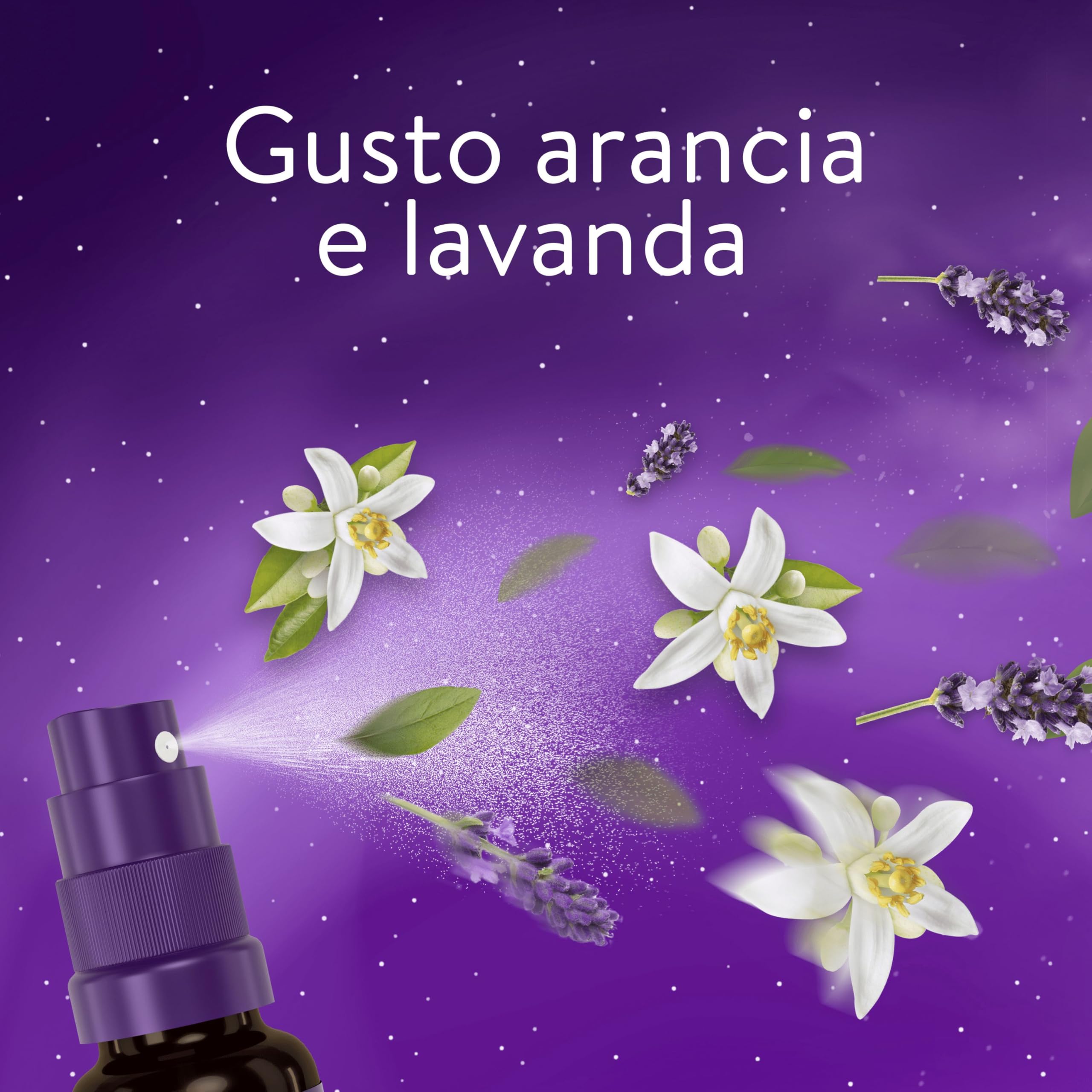 ZzzQuil Spray Orale Integratore per il Sonno con Dose Flessibile da 0,5 mg a 1 mg di Melatonina, Aroma di Lavanda e Arancia, Senza Zucchero e Alcol, Formula Vegana, 30 ml, Maxi Formato 2 Confezioni