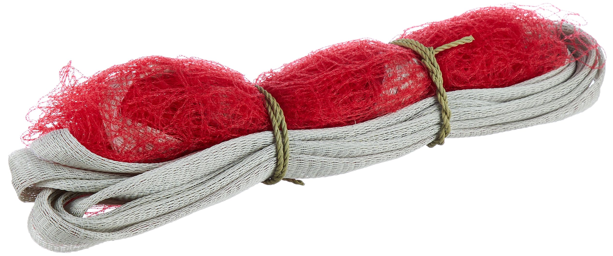 FACTO POWER Nylon Tape Side Border Beginner Badminton Net for Sports, Training, Practice and Fun