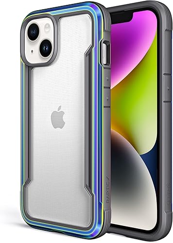 Miniatura 32 de RAPTIC Funda de cristal transparente Shield para iPhone 16 Pro Max, [protección contra caídas de grado militar 5X], [tecnología que no se