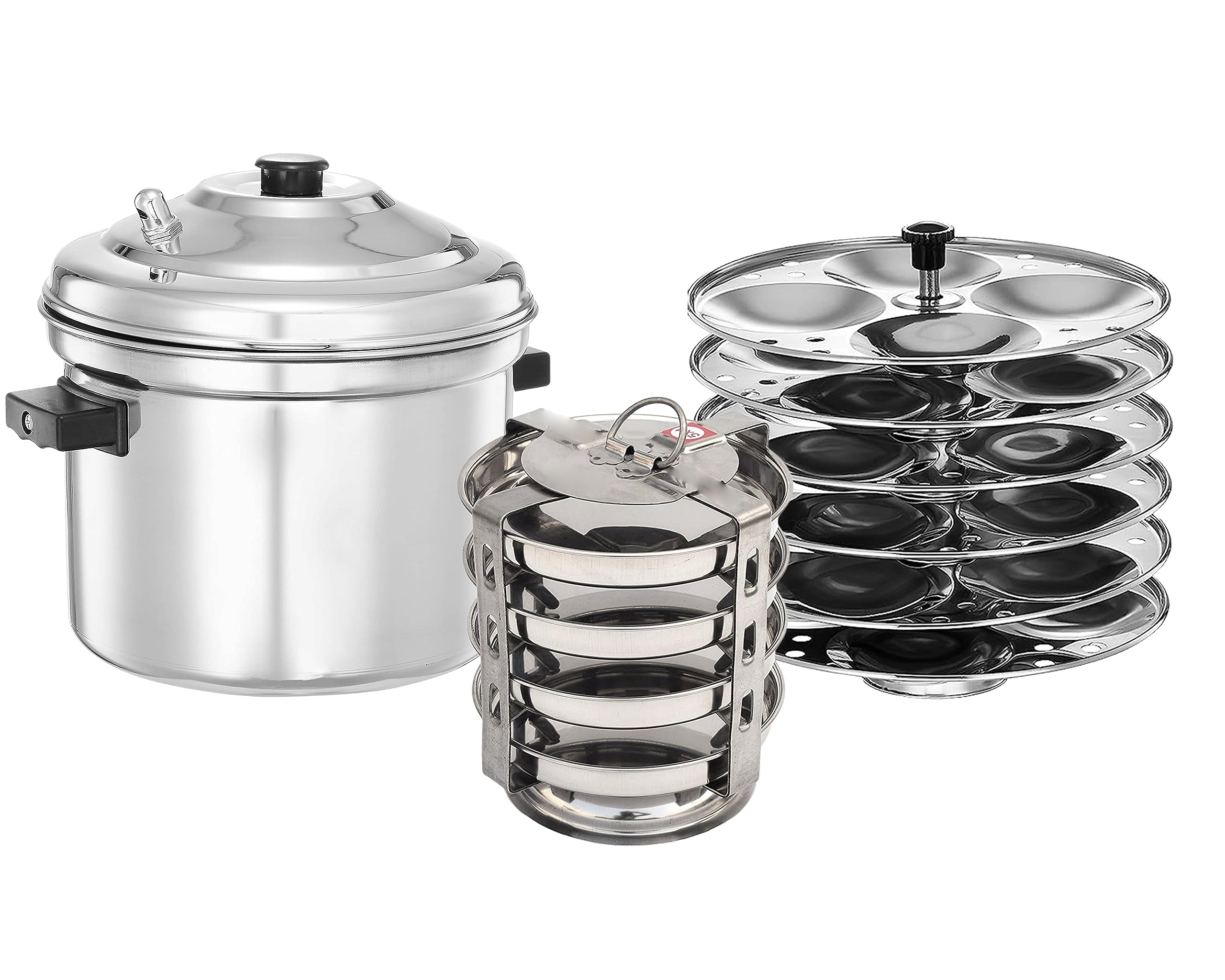 See full amazon price history chart for BLeaf Stainless Steel-Jointless Idli cooker (Induction & Standard) with Regular Idli Stand/Idli Plates (6 Plates, 24 Idlis) & 4 Plate Thatte Idli Stand (4 Plate, 4 Idli) BLeaf Stainless Steel-Jointless Idli cooker (Induction & Standard) with Regular Idli Stand/Idli Plates (6 Plates, 24 Idlis) & 4 Plate Thatte Idli Stand (4 Plate, 4 Idli) (B0CD2MGF88) Amazon Price History, Amazon Price Tracker