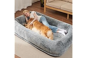 Plufl Giant Dog Bed for Humans (Large) – The Comfiest Dog Bed for People