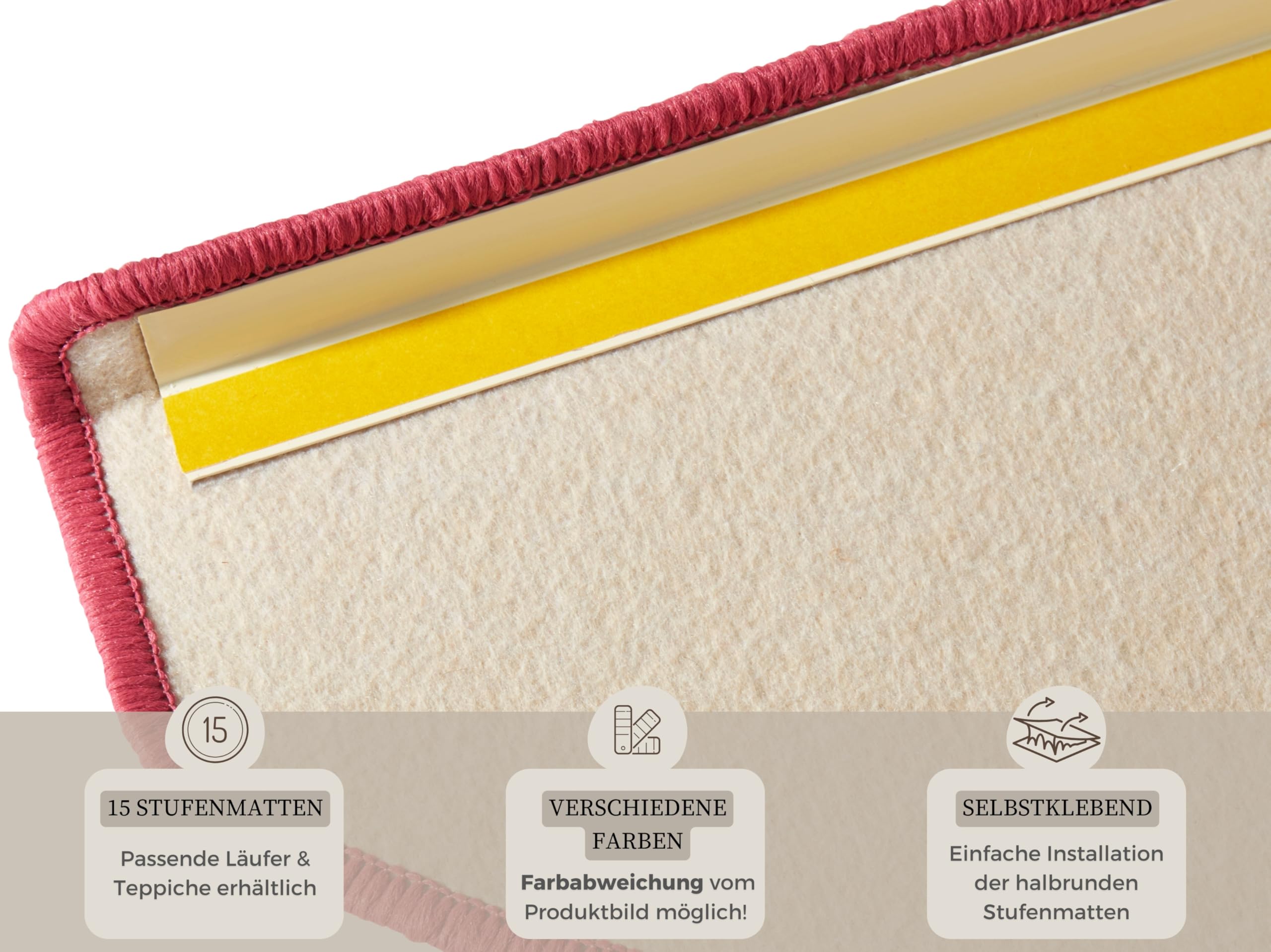 Hanse Home Fancy Trapmatten - traptapijt trapmatten zelfklevend