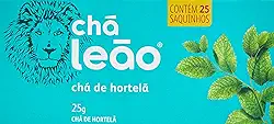 Leão Chá De Hortelã Fuze Com 25 Saquinhos