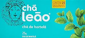 Leão Chá De Hortelã Fuze Com 25 Saquinhos