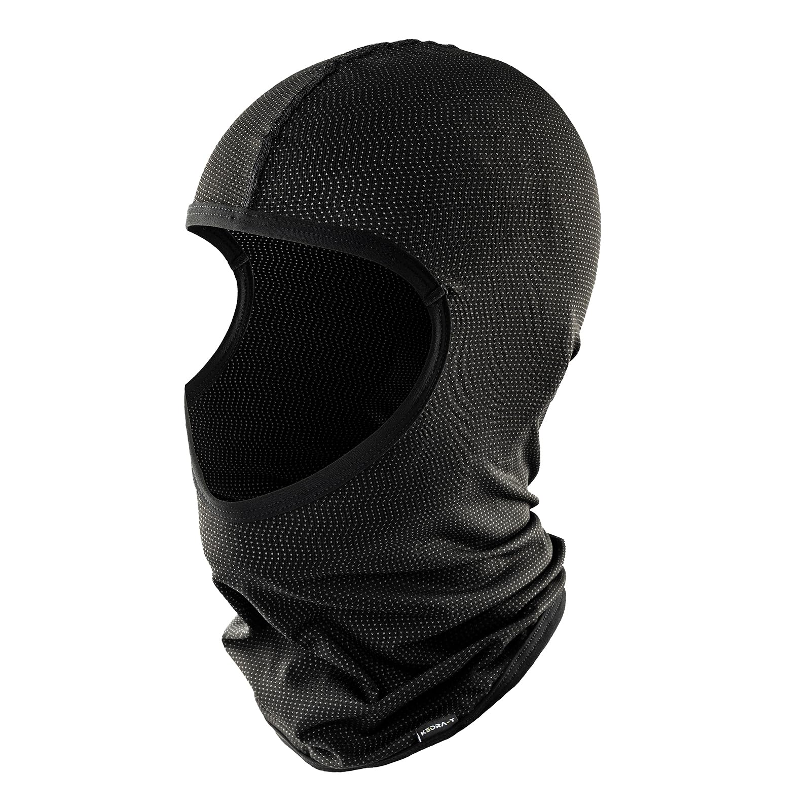 KEDRA-T Sottocasco microforato con grafene Aperto sul Viso - Passamontagna Made in Italy