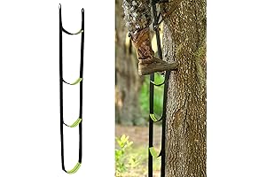 3 Step Climbing Aider for Hunting | 9 FT - Webbing Rope Ladder
