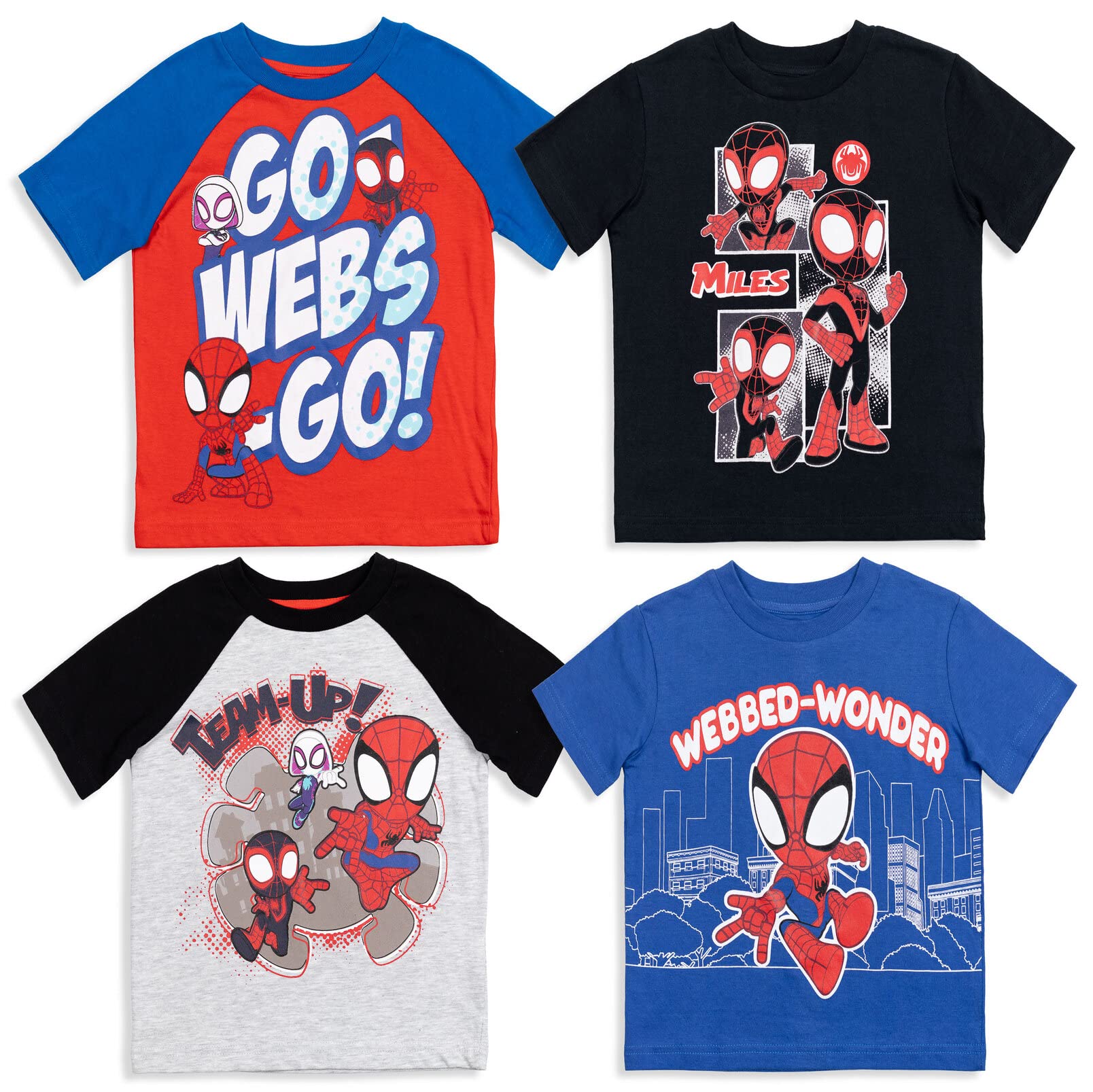 Marvel4 Pack Graphic T-Shirts