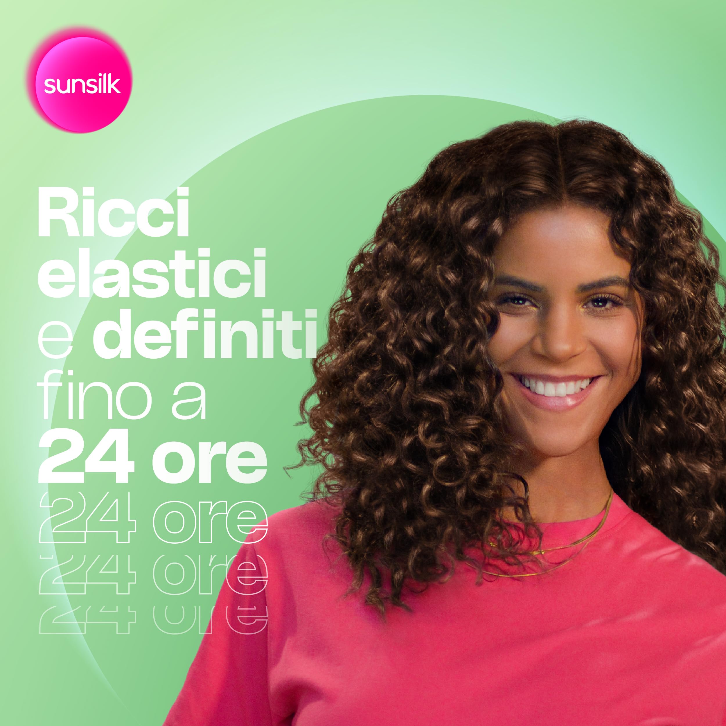 Sunsilk Kit Ricci da Sogno Shampoo 250ml, Maschera 1 Minute WOW 180ml, Crema Districante 200ml e Mousse 200ml, Trattamento Anticrespo per Capelli Ricci Definiti, Elastici e Morbidi a Lunga Tenuta - 3