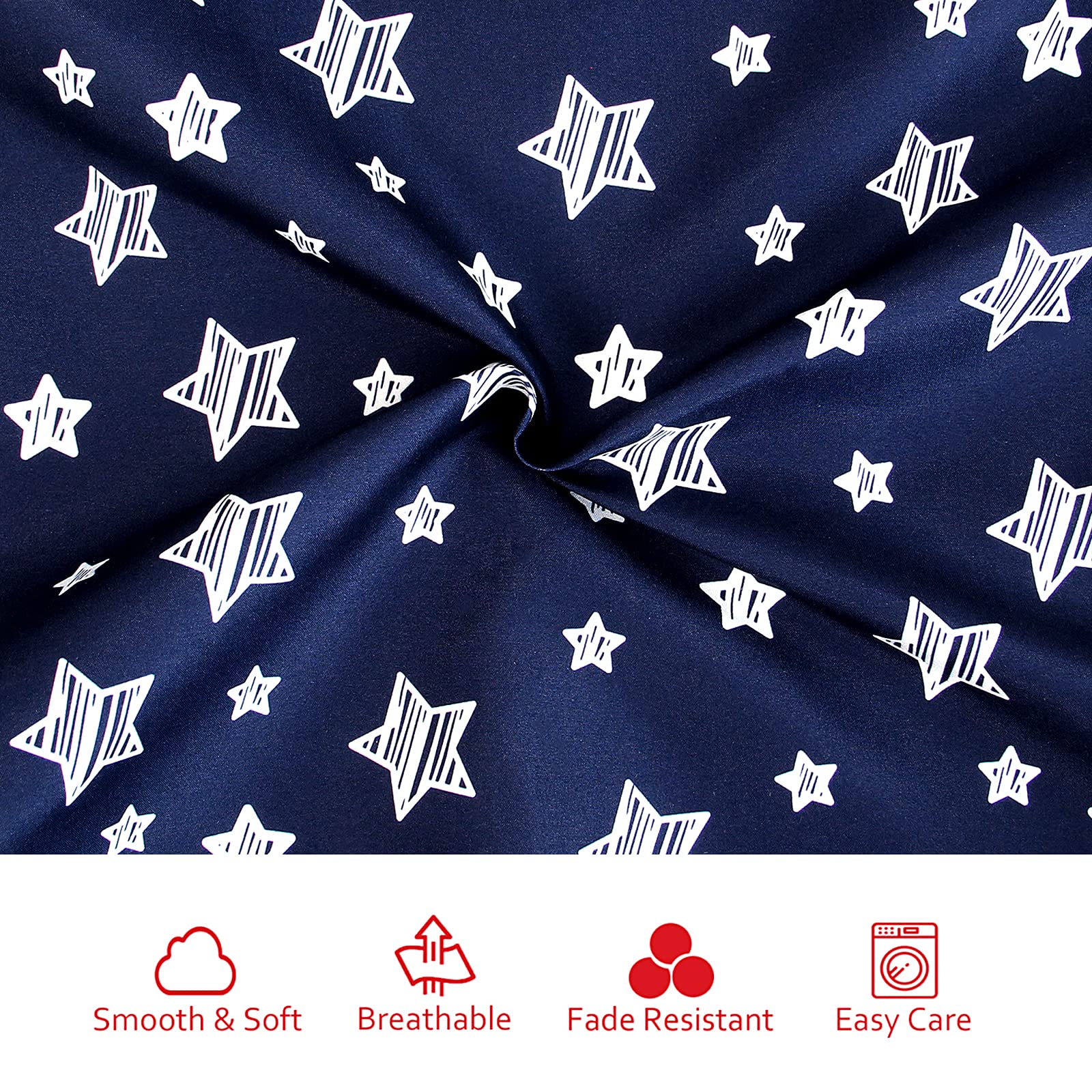 Set di lenzuola con angoli e tasca profonda colorato per bambini, per bambini, ragazze, adolescenti, camera da letto, 3 pezzi (1 lenzuolo con angoli e 2 federe