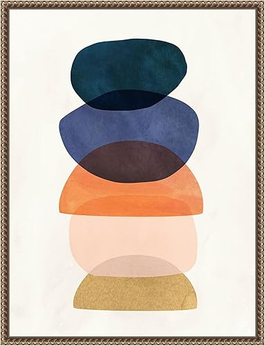 Miniatura 1 de Amanti Art Lienzo enmarcado para pared, 24 x 18 pulgadas, Mod Pods I de Victoria Borges, lienzo enmarcado para pared, obras de arte abstractas,