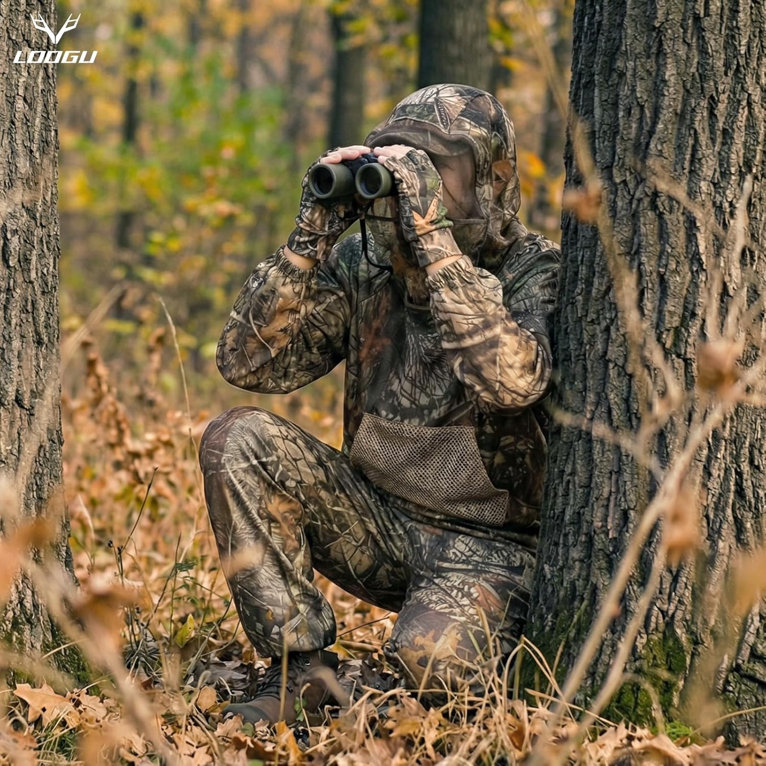 LOOGU Mosquito Suits, Net Bug Pants & Jacket Hood Sets - Ultra-fine Mesh - With Fishing, Hiking, Camping and Gardening