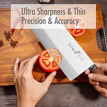 Amazon.com: SHI BA ZI ZUO 8-inch Professional Cleaver