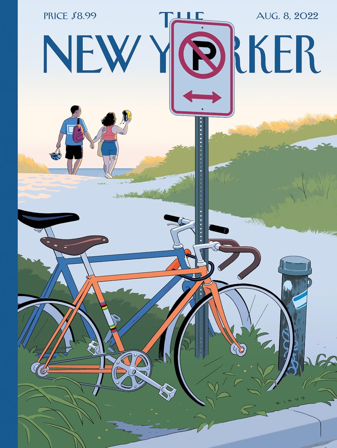 New York Puzzle Company - New Yorker Double Parked - 500 Piece Jigsaw Puzzle for Adults by R. Kikuo Johnson