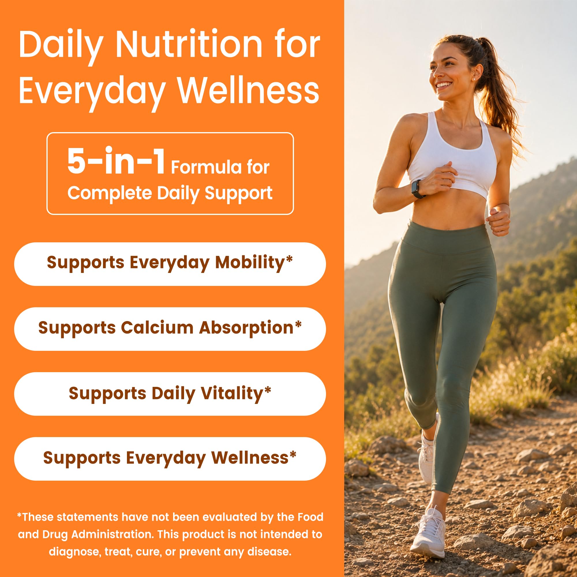 VEV Corefeel Vitamin D3 K2 10,000 IU Magnesium Supplement, 300 Softgels — Amazon image 5