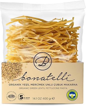 Bonatelli Organic Cake Green Lentils 400 Gr