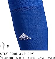 Vista 11 de adidas Rivalry Soccer 2.0 OTC, Workout Compression Socks-Over The Calf Negro/Blanco