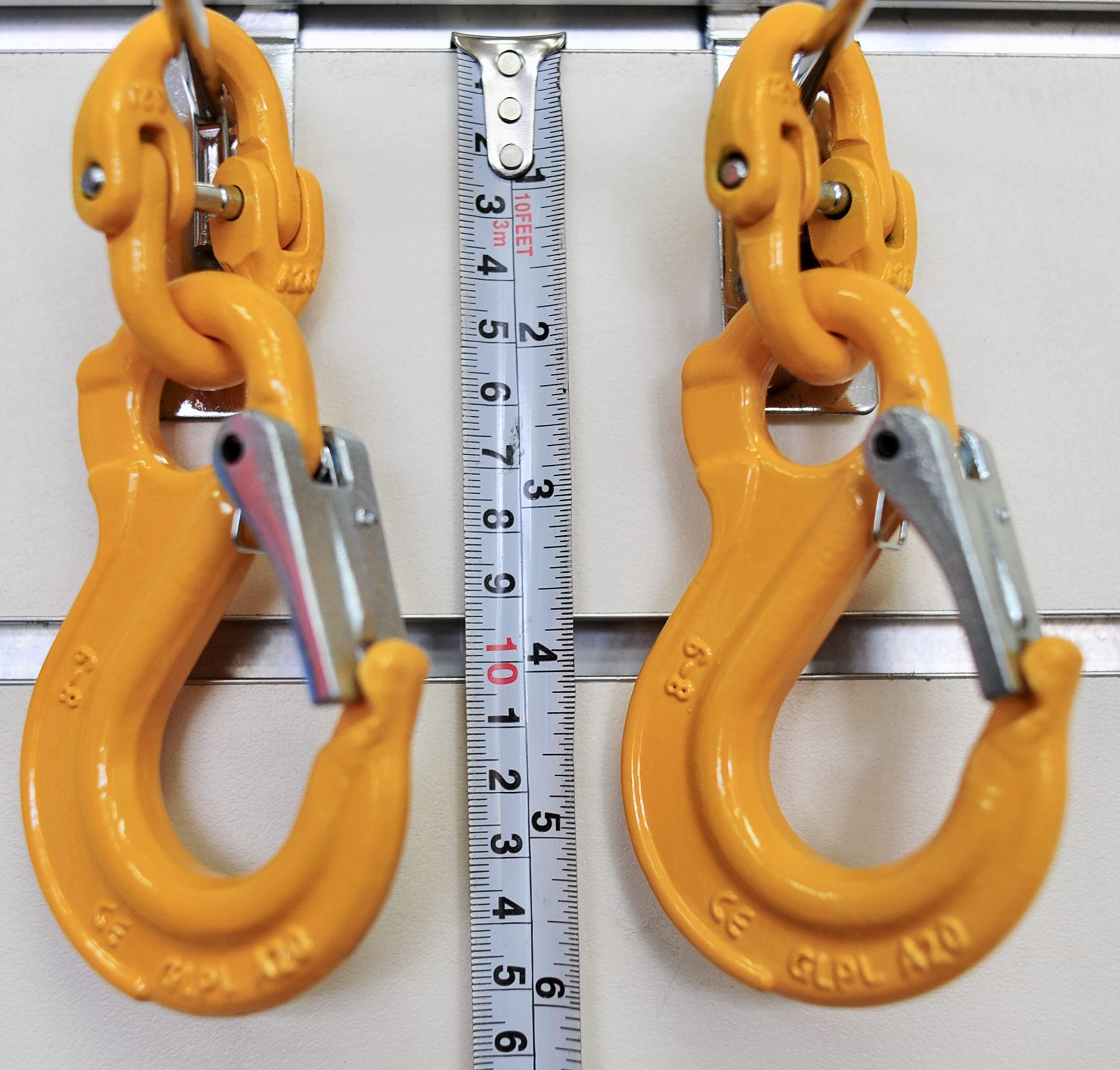 2X (Hammerlock + Sling Hook) 6mm for Trailer Safety Chain Caravan