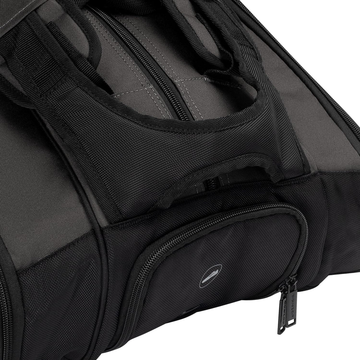 Dunlop FX Performance Padel Bag - Thermal bag a 3 scomparti, 65L - Nero/Gun Metal/Cian - Stile Premium Zaino