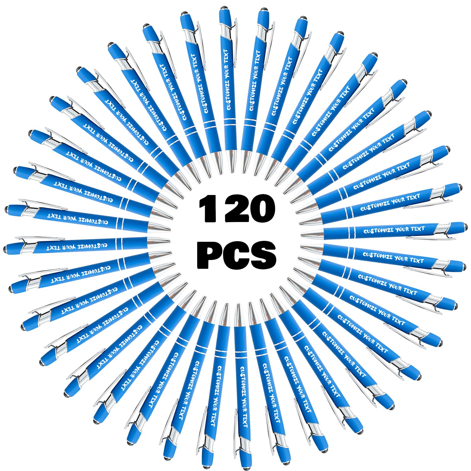AIFLM Personalized Pens with Name in Bulk Up to 500 Pcs Engraving Ballpoint Pens Set with Your Name Text for Business,Graduation,Wedding,Birthday,Christmas โ image 1