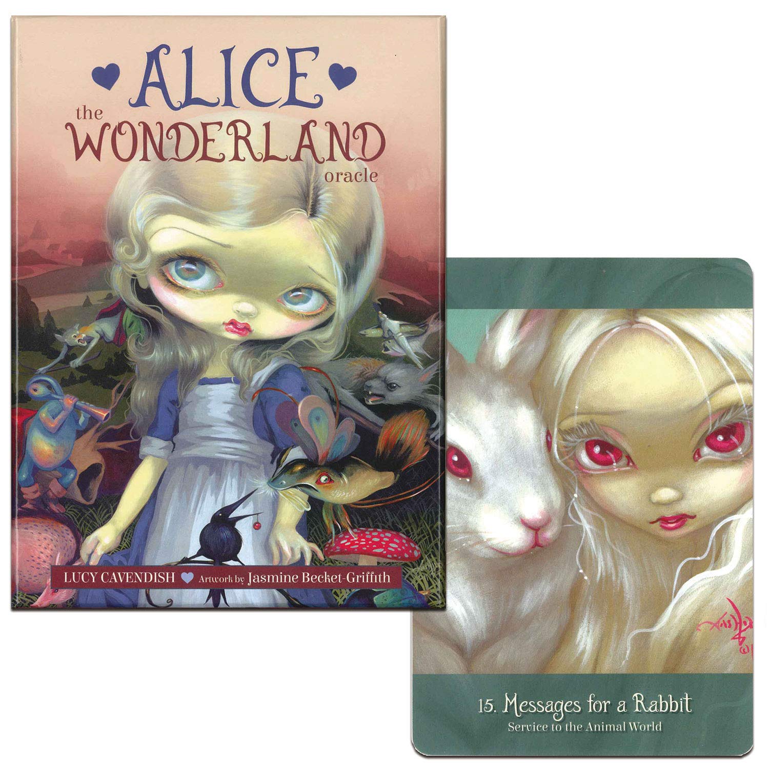 日本未発売！ ❤︎ 不思議の国のアリス アリスインワンダーランド オラクルカード 楽天市場】【日本語解説書付き】 アリス イン ワンダーランド