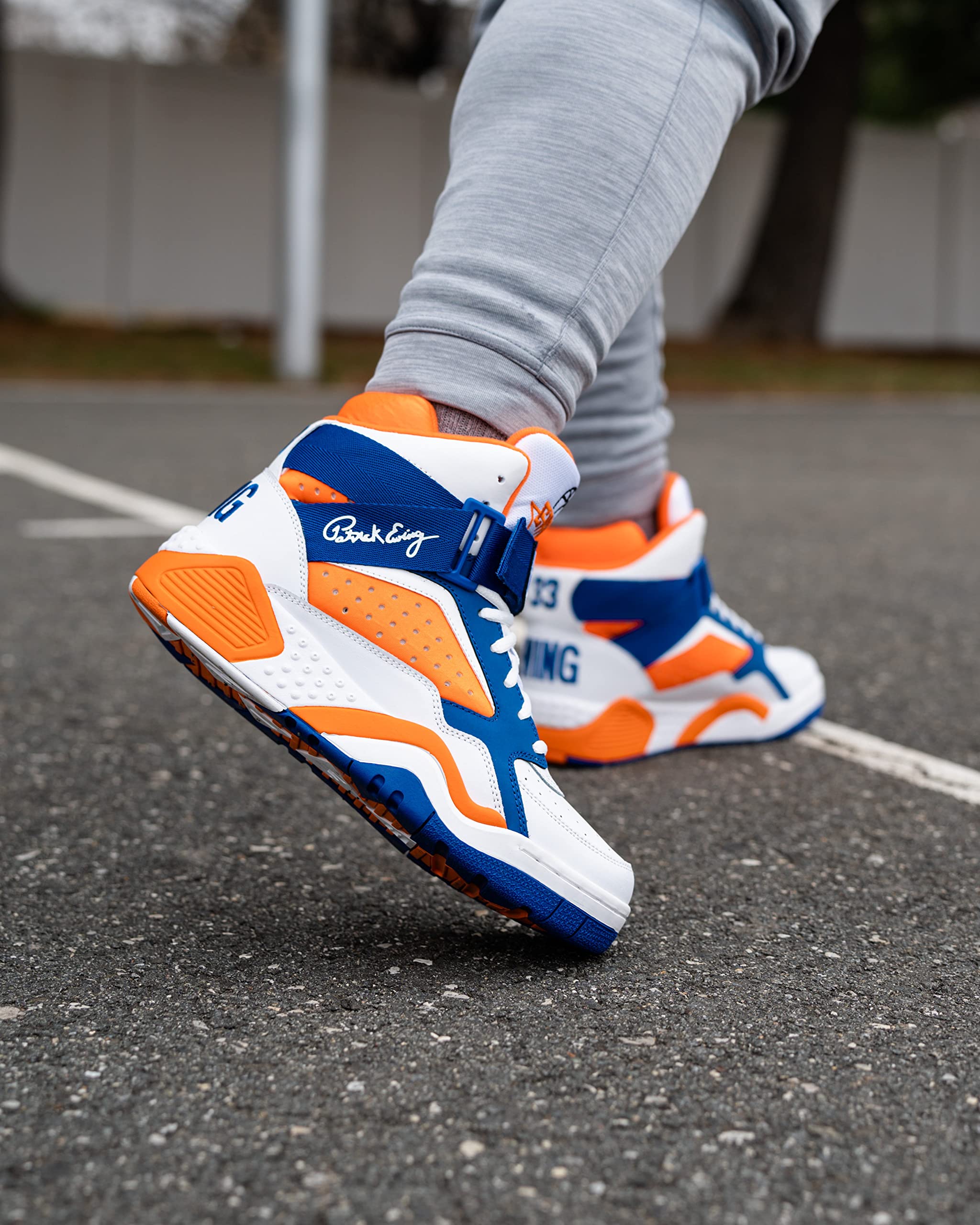 Patrick Ewing Athletics Focus Og White Orange Blue Pe Desertcart